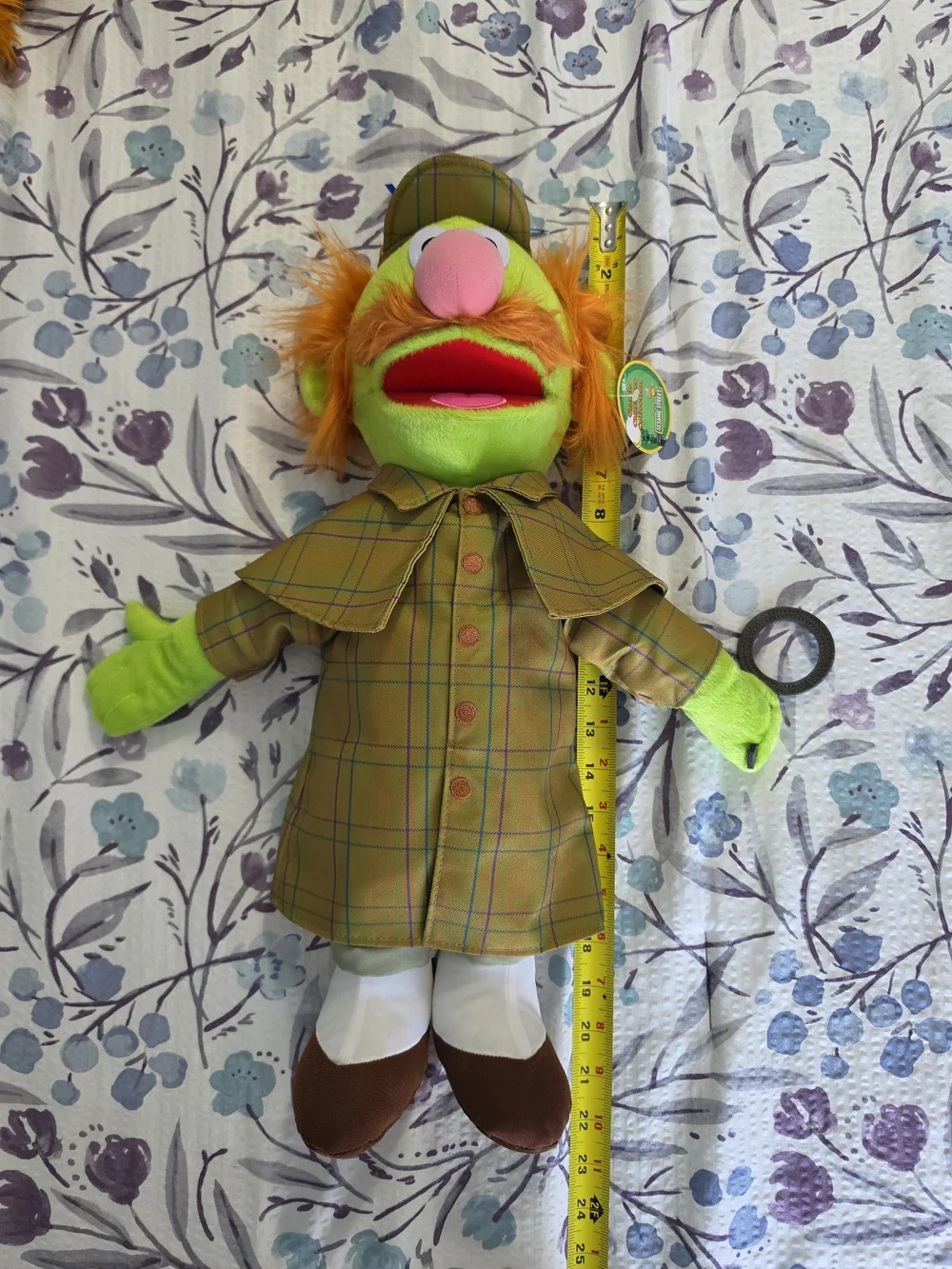SHERLOCK HEMLOCK Sesame Street Place Plush NWT SeaWorld Exclusive